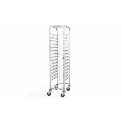 Pojízdný vozík na tácy - 15 x GN 1/1, HENDI, Profi Line, 440x610x(H)1710mm | 810613